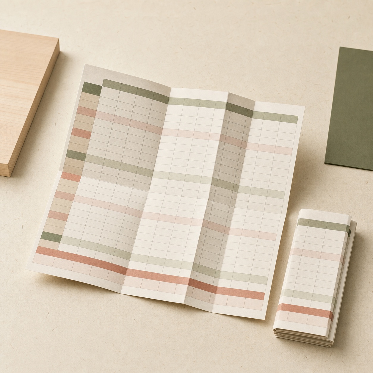 Concept product image for Folded Wall Planners